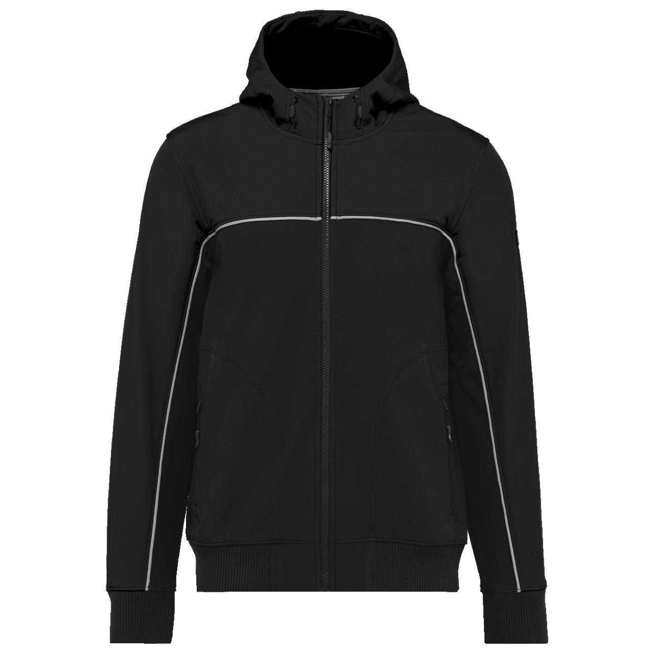UNISEX 3-LAYER TWO-TONE BIONIC SOFTSHELL JACKET - Image 5