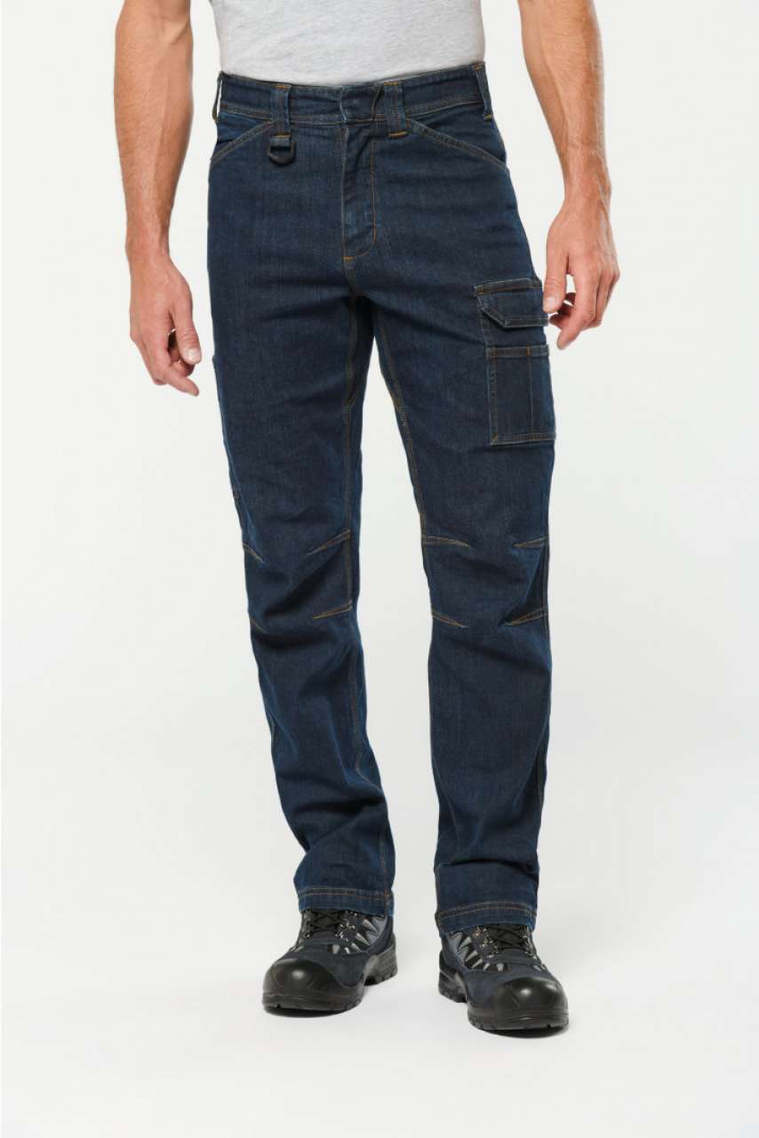 MEN'S MULTIPOCKET DENIM TROUSERS - Image 3